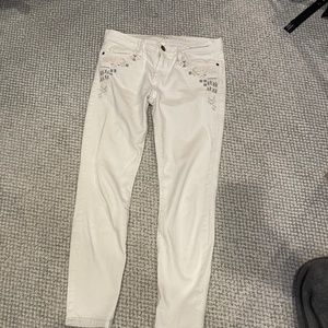 Current|Elliot soft white Jeans